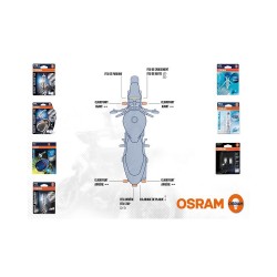 Bulb kit Night Racer 110 (KITAMP22NR1) - Osram